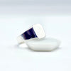 Classic Squared - Square Signet ring - 925 Silver - Stylish Square Signet Ring