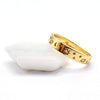 Stellar Serenity: 18kt Gold Plated Celestial Boho Ring – Moon & Stars Engraved, 925 Silver & Tarnish-Free