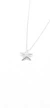 Mystic Starfish Necklace – Dark & Dreamy 925 Silver Treasure! - 9925e Silver Necklace🌊✨