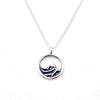 a pendent for wave/ocean lovers