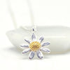 🌼 Wildflower Whimsy: Dainty Daisy Pendant & 925 Silver Chain – Nature’s Cool Girl Jewellery 🌿