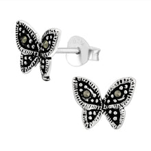  Butterfly Sterling Silver Studs