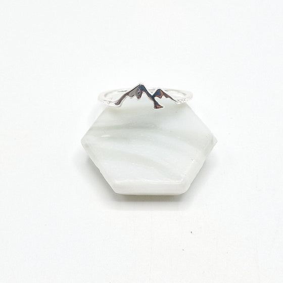 Mountain Sterling Silver Ring