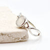 rainbow moonstone sterling silver ring
