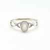 25 silver rms modern elegant ring