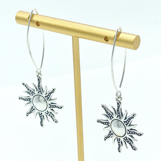 Hanging Sun Earrings