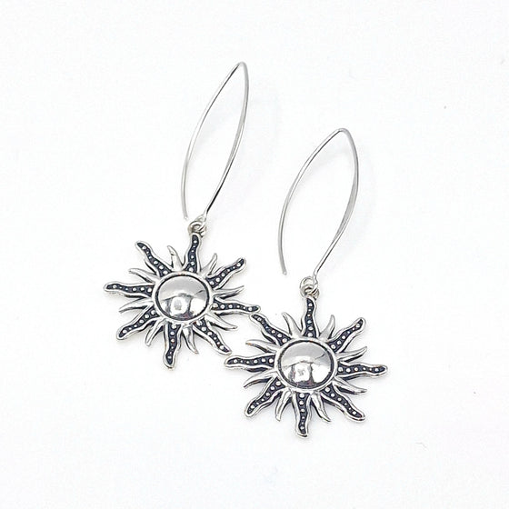 Hanging Sun Earrings