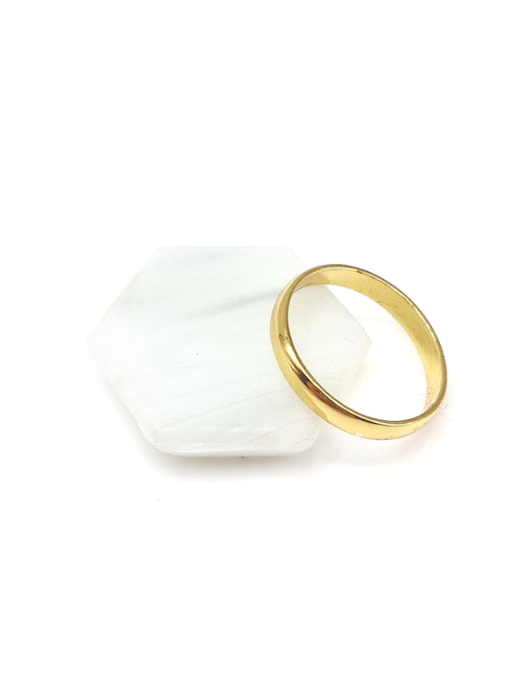 SleekxSimplicity Gold Ring