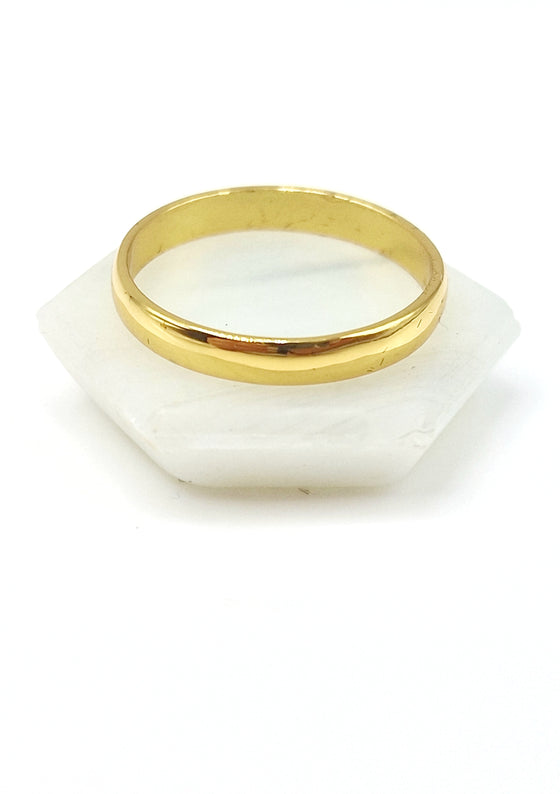 SleekxSimplicity Gold Ring