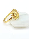 Sun & Moon Gold Ring