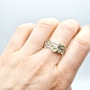 Peridot Circles Ring