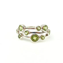  Peridot Circles Ring