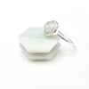 Rainbow Moonstone Clover Ring