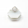 Rainbow Moonstone Clover Ring