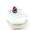 Garnet Classic Pear Ring