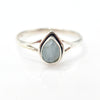 Aquamarine Classic Pear Ring