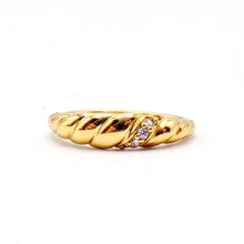  🥐✨ Luxe Parisian Crossiant Twist: 18kt Gold Plated Croissant Ring – 925 Silver, Tarnish-Free & Ultra-Glam✨🥐