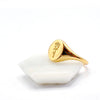 Classic Rose Signet  Ring
