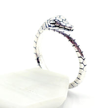  Ouroboros Adjustable Snake Ring – 925 Sterling Silver Zodiac Power