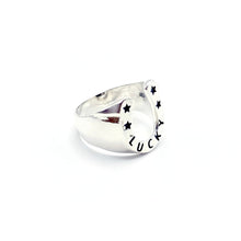  Lucky Horseshoe Ring - 925 Silver Celestial - Minimalist Ring