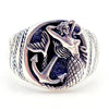 Voyager's Tide Ring:  Mermaid 925 Silver Talisman