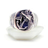 Voyager's Tide Ring:  Mermaid 925 Silver Talisman