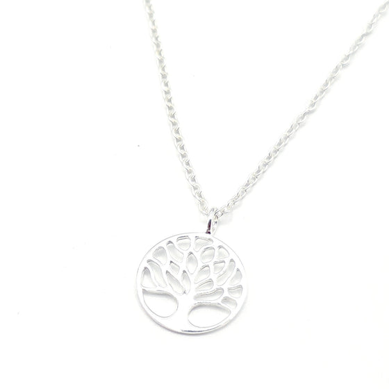 925 Sterling Silver Tree of Life Pendant & Chain