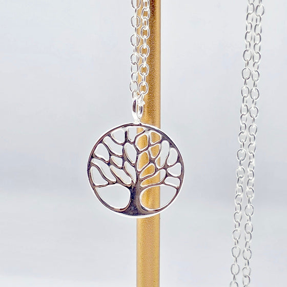 925 Sterling Silver Tree of Life Pendant & Chain