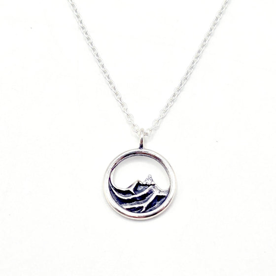 a pendent for wave/ocean lovers