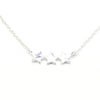 star necklace made of 925 silver