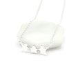 3 stars on a chain, cosmic jewellery 