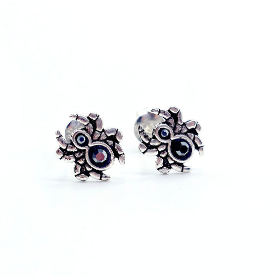 silver spider studs