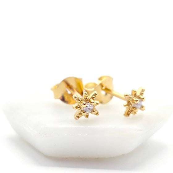 cute little star earring studs