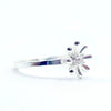Daisy Celestial 925 Sterling Silver Ring | Hypoallergenic