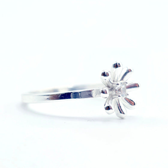 Daisy Celestial 925 Sterling Silver Ring | Hypoallergenic