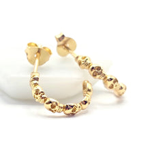  gold skull hoops