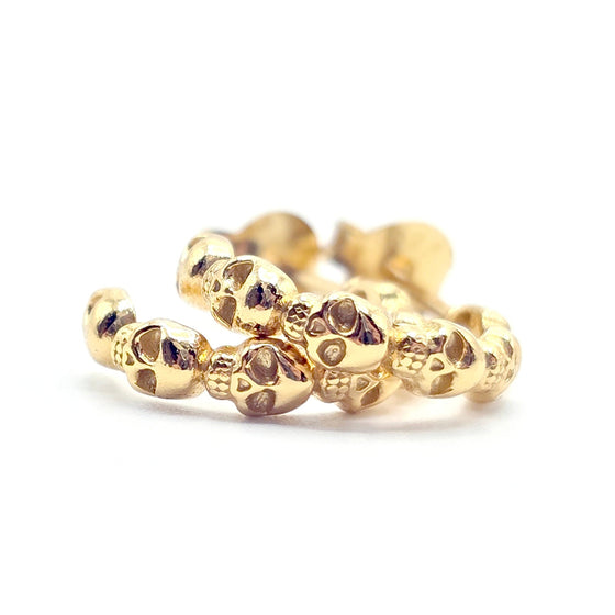 skull style earrings