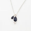 Black Onyx pendant and sterling silver chain