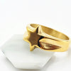 part of thr engraving colection. Cassic star shaped signet ring made of stainless steel