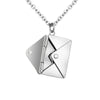 Envelope Letter Necklace, Engravable