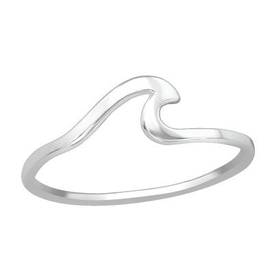 Wave Sterling Silver Ring