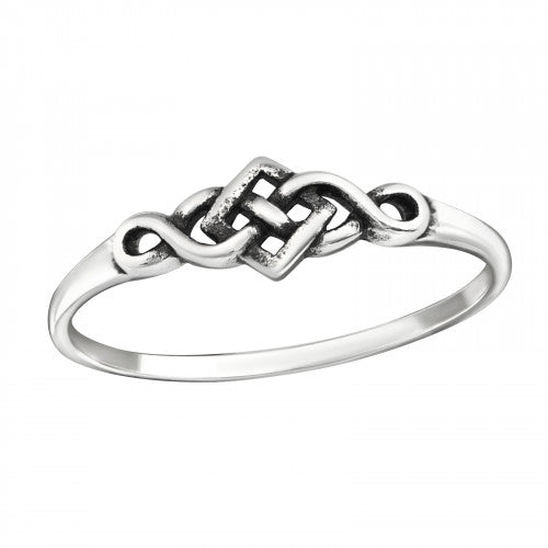 925 Sterling Silver Celtic Knot Ring