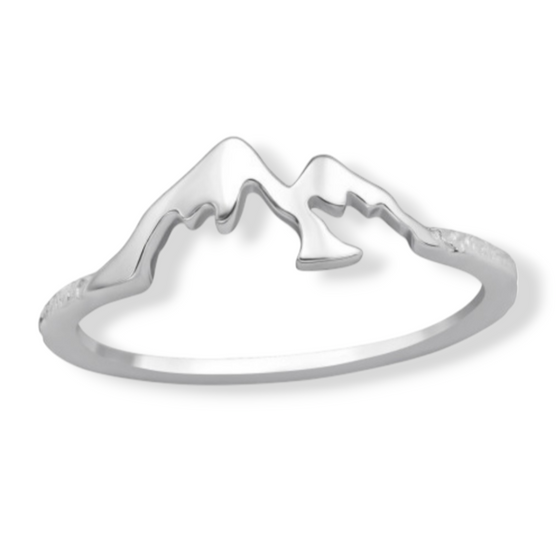 Mountain Sterling Silver Ring