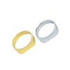 Personalized Rectangle Signet Ring