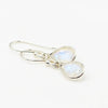 gemstone teardrop earrings