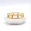 A double ring band adjourned with moon and stars