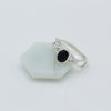 Black Onyx Twisted Silver Ring